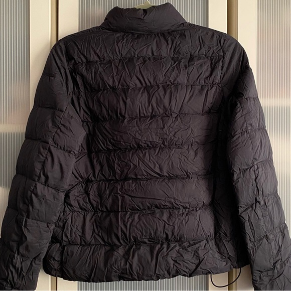Uniglo Ultra Light Down Mock Neck Black Jacket Size S|P - Picture 4 of 13